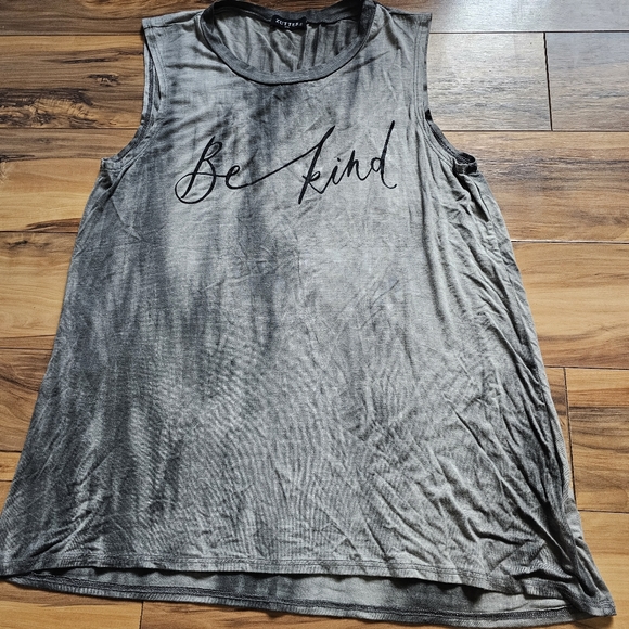 Zutter Be Kind Tank Top Small - Picture 1 of 6